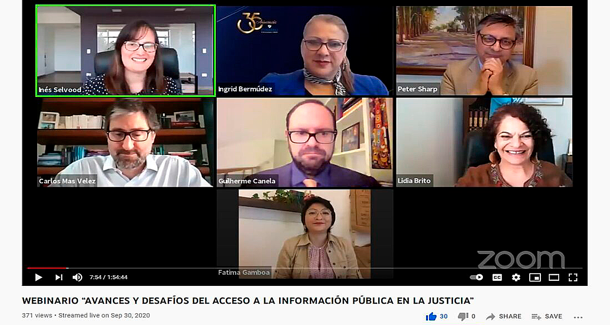 Webinario: Acceso a la Información pública