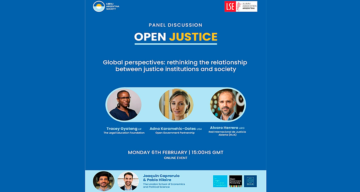 Webinario «Justicia Abierta. Perspectivas Globales»