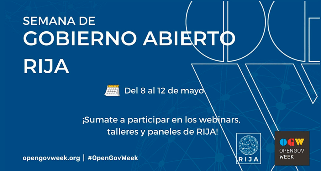 RIJA en la Semana de Gobierno Abierto