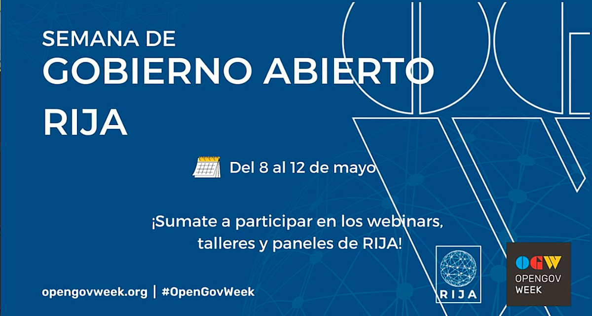 RIJA en la Semana de Gobierno Abierto
