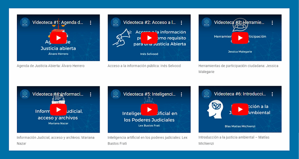 Lanzamiento de la Videoteca de RIJA