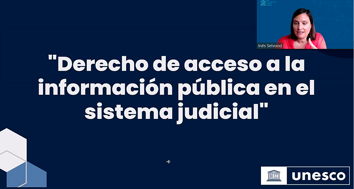 Participación en webinario de la UNESCO y la Corte IDH