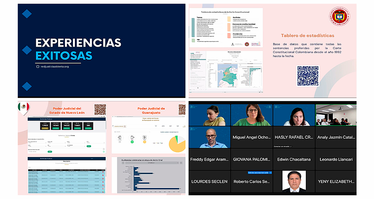 Taller de Justicia Abierta para el Poder Judicial del Perú