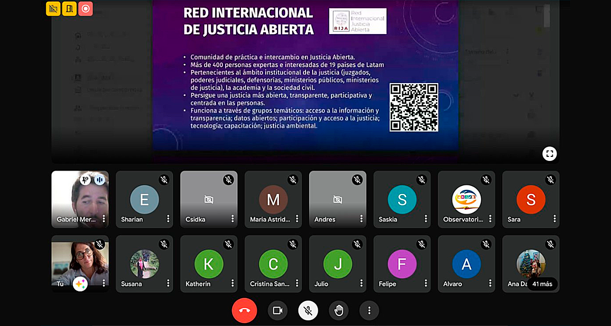 RIJA en Conversatorio de la Mesa Multiactor de Ecuador