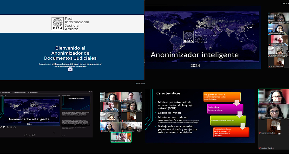 Lanzamiento del Anonimizador de Sentencias RIJA: Acceso a la información y privacidad en la Justicia Abierta