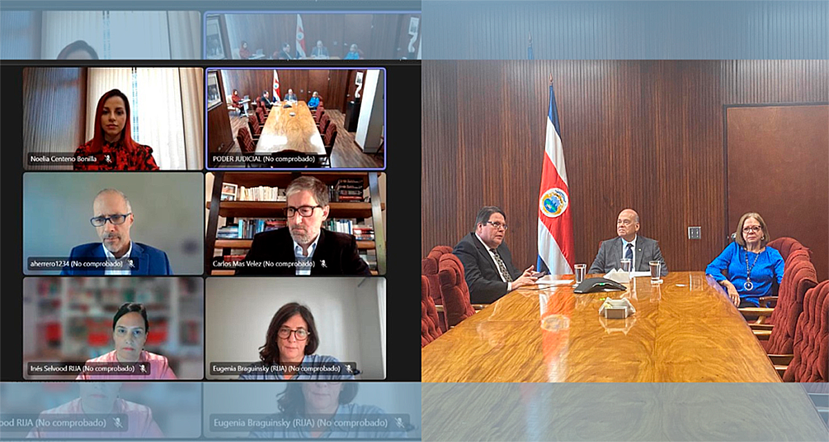 Nuevo convenio de cooperación con el Poder Judicial de Costa Rica