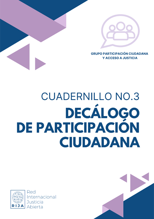 RIJA - Cuadernillo 3 - Decálogo